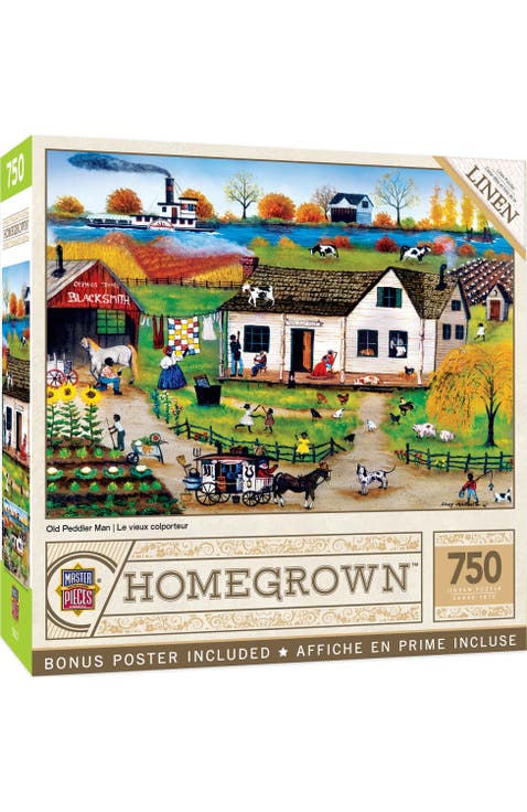 Old Peddler Man 750 Piece Jigsaw Puzzle