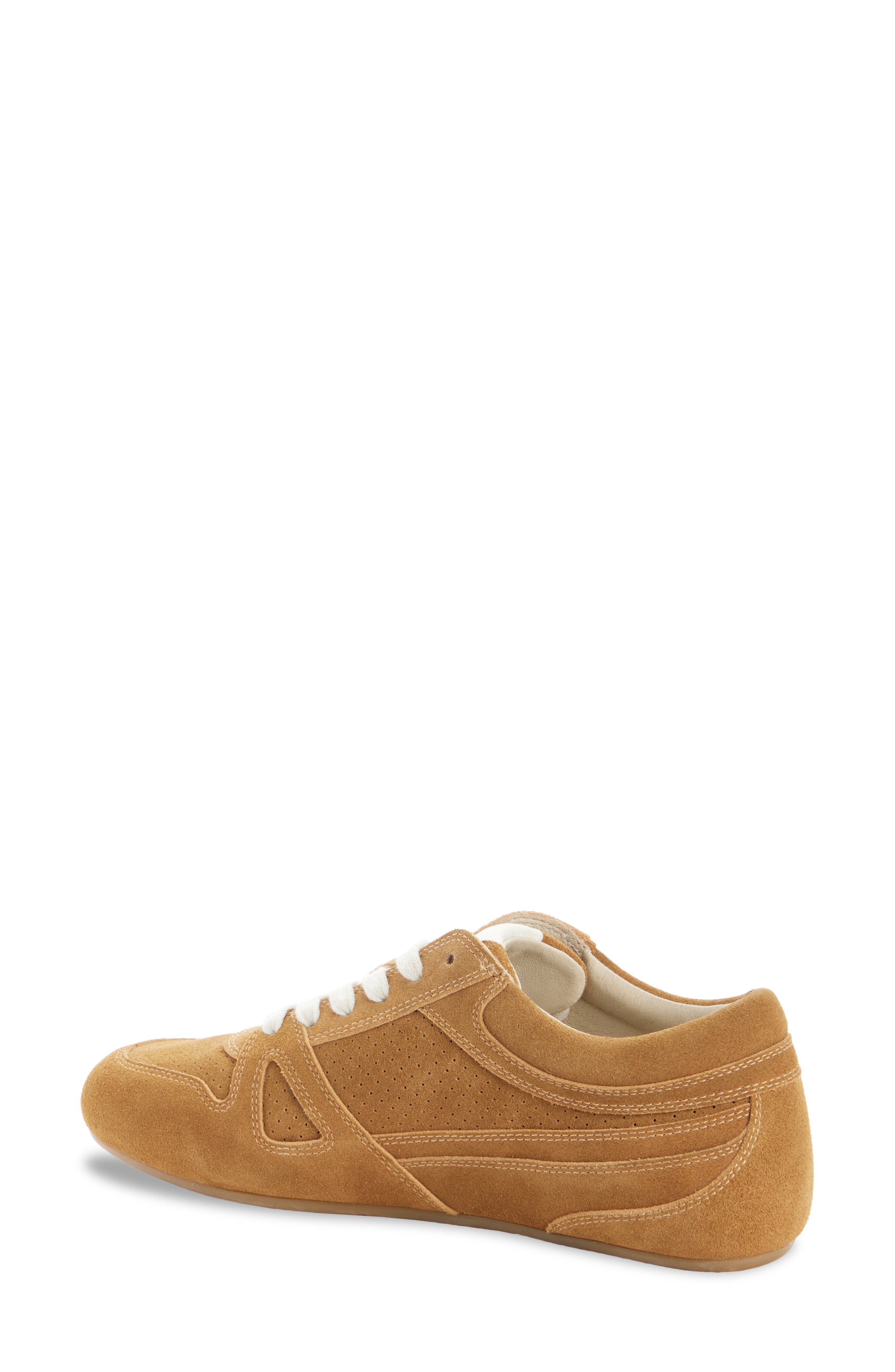 Isabel Marant Senny Low Top Sneaker, Alternate, color, Cognac
