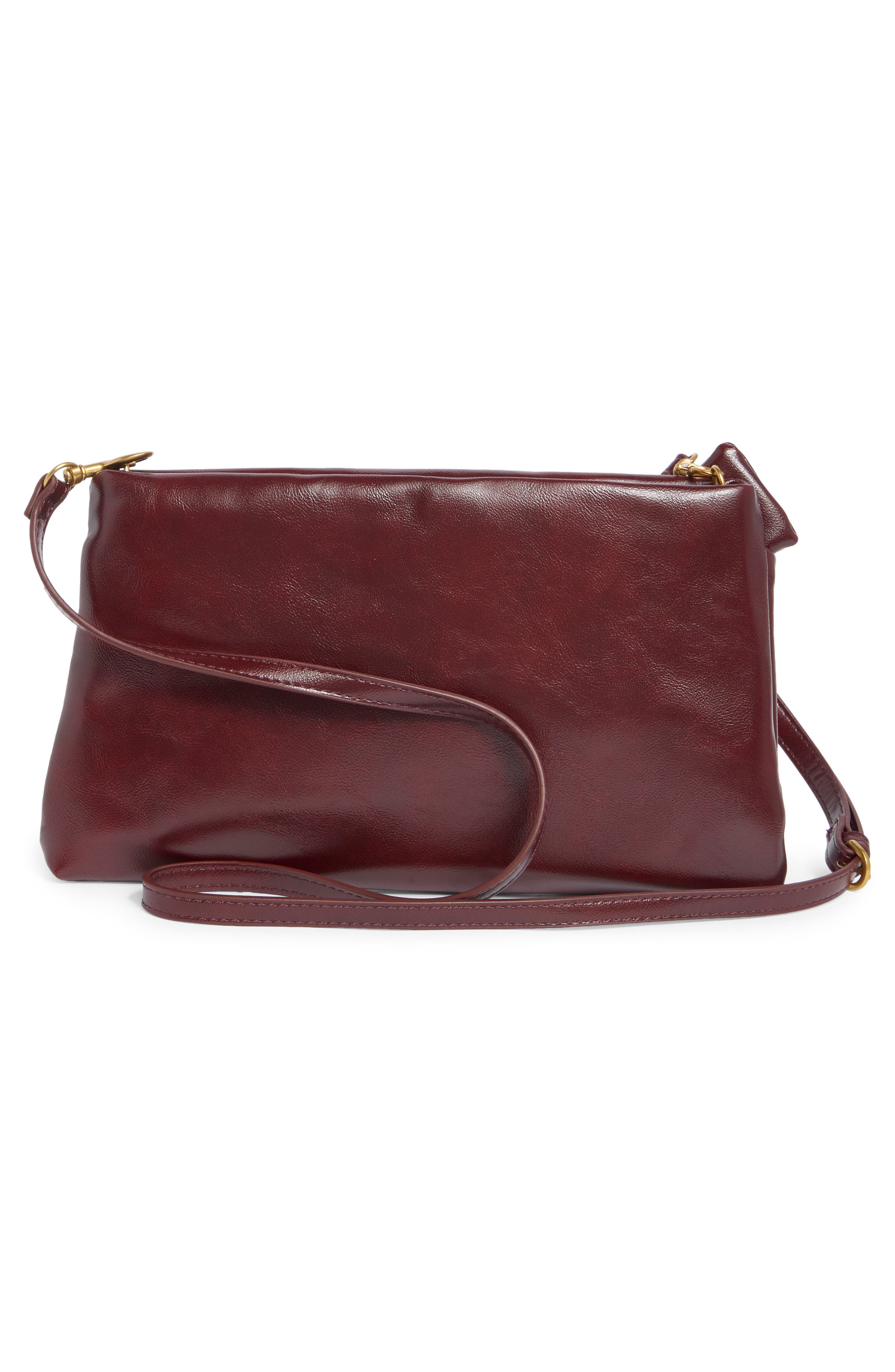 Remmi Faux Eel Clutch