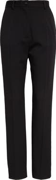 Dolce&Gabbana Wool Blend Gabardine Cigarette Pants