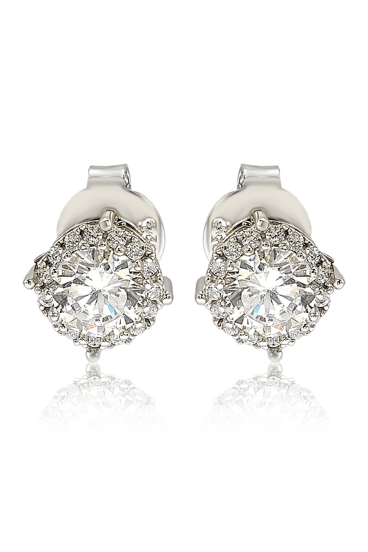 SUZY LEVIAN CZ Stud Earrings