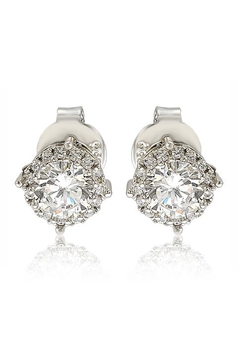CZ Stud Earrings