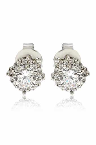 SUZY LEVIAN CZ Stud Earrings