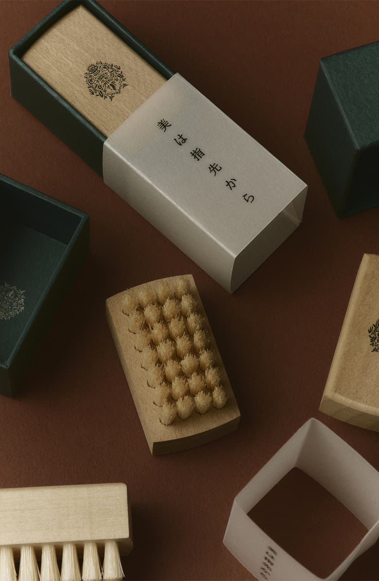 NOCTURNAL Japandi Hand and Nail Brush, Alternate, color, NO COLOR