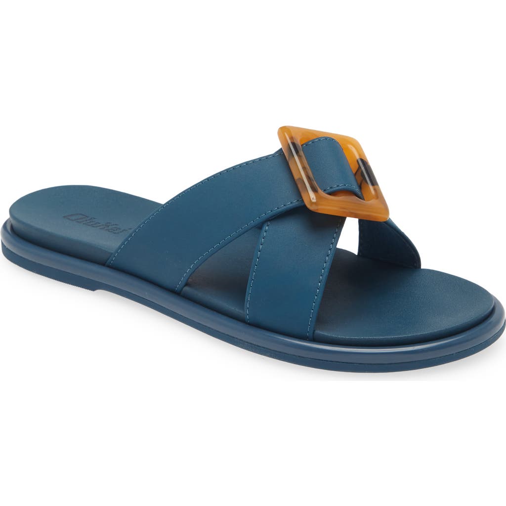 Olukai La'i Slide Sandal In Blue