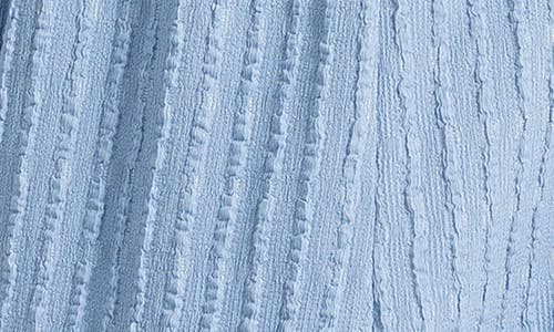 Max Studio Textured Knit Sleeveless Maxi Dress In Sky