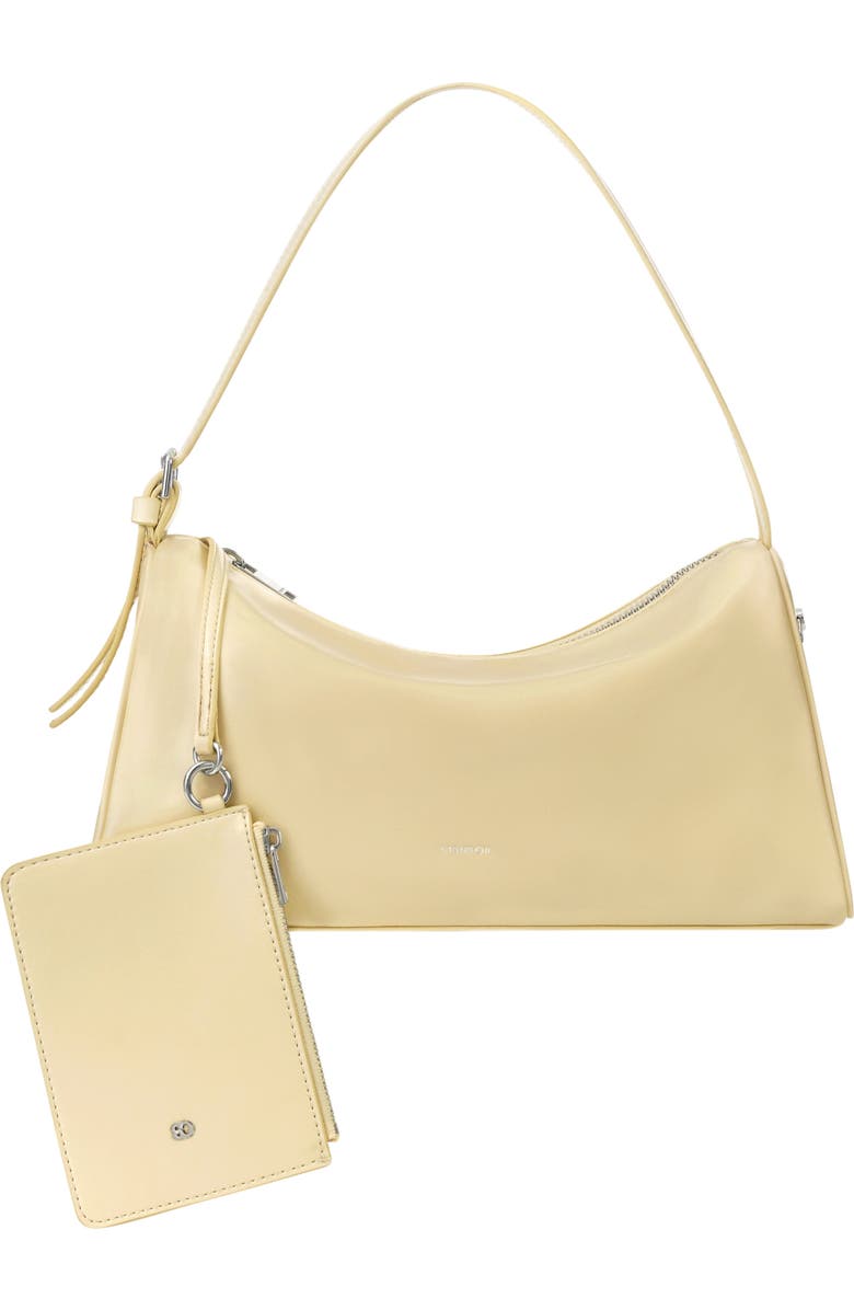 Stand Oil Melly Faux Leather Shoulder Bag, Alternate, color, Butter