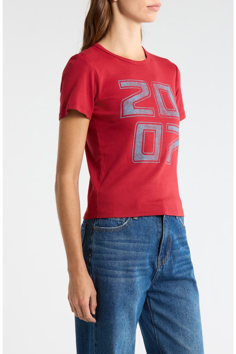 2007 Skimmer Cotton Graphic T-Shirt, Alternate, color, RED