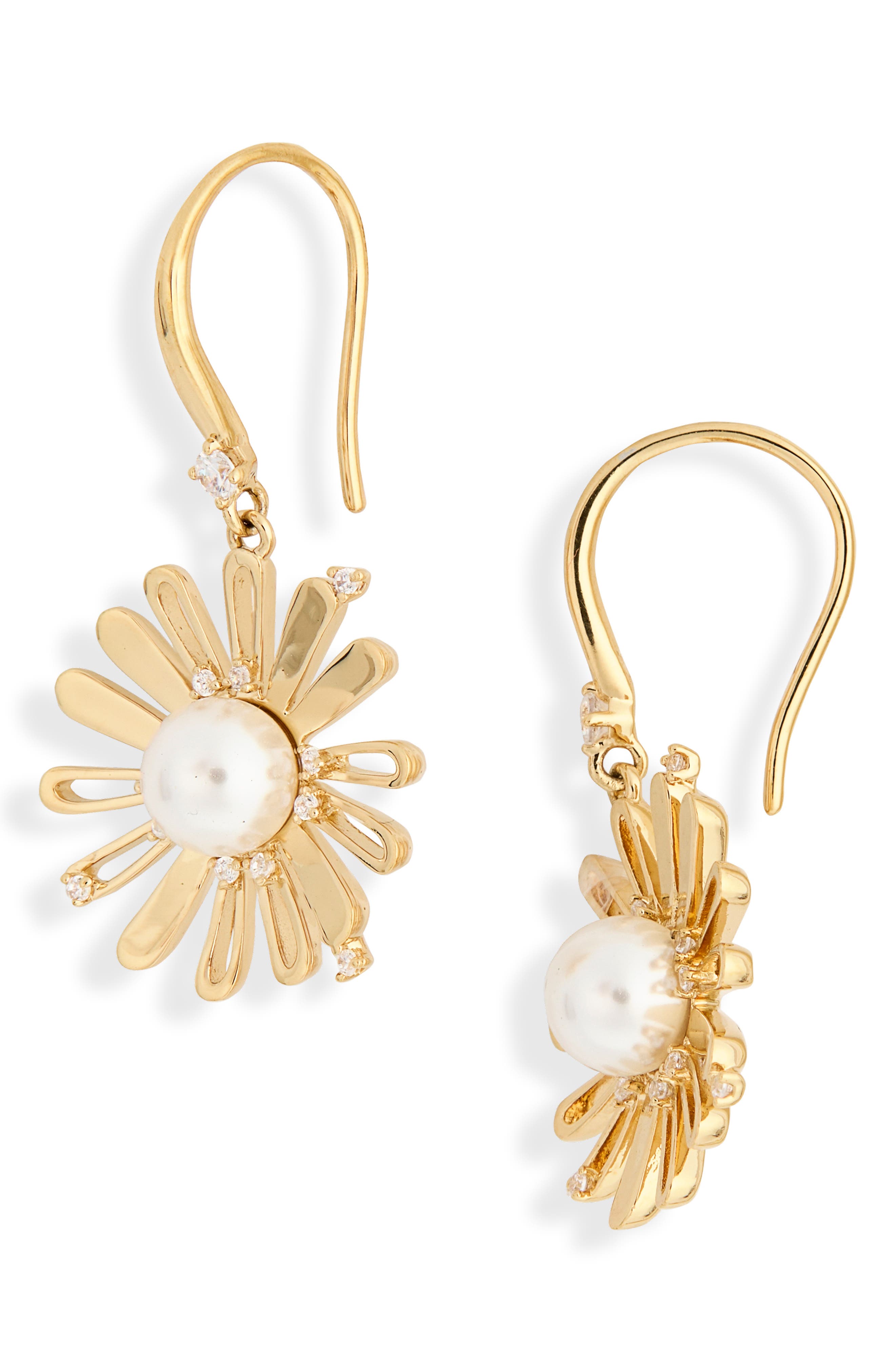 Wild Free Daisy Drop Earrings