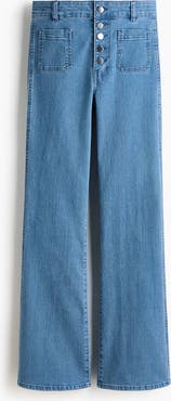 H&M Flared Leg High Waist Jeans