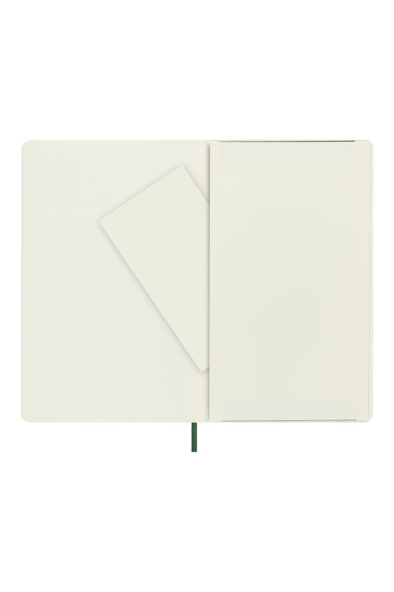 Large Ruled Softcover Notebook, Alternate, color, MYRTLE GREEN