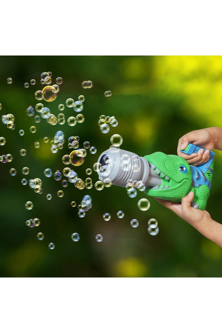 Nonstop Fun Motorized Lights & Sound Dinosaurs Bubble Blaster, Alternate, color, Multicolored