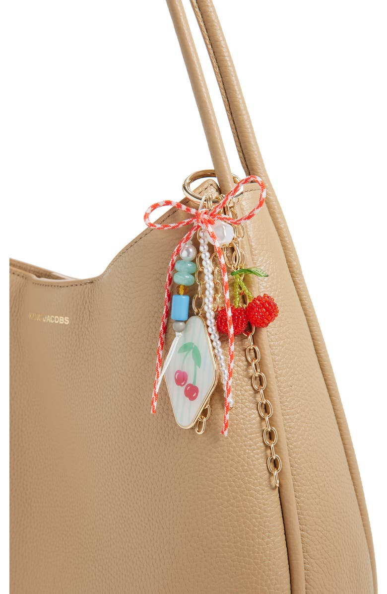 Chelsea28 Cherry Cluster Bag Charm, Alternate, color, Red Multi- Gold