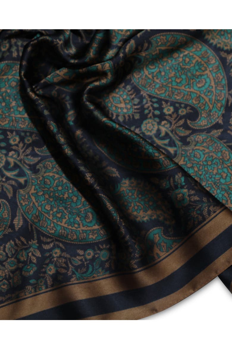 Still Of Night Fashion Scarf, Alternate, color, Black