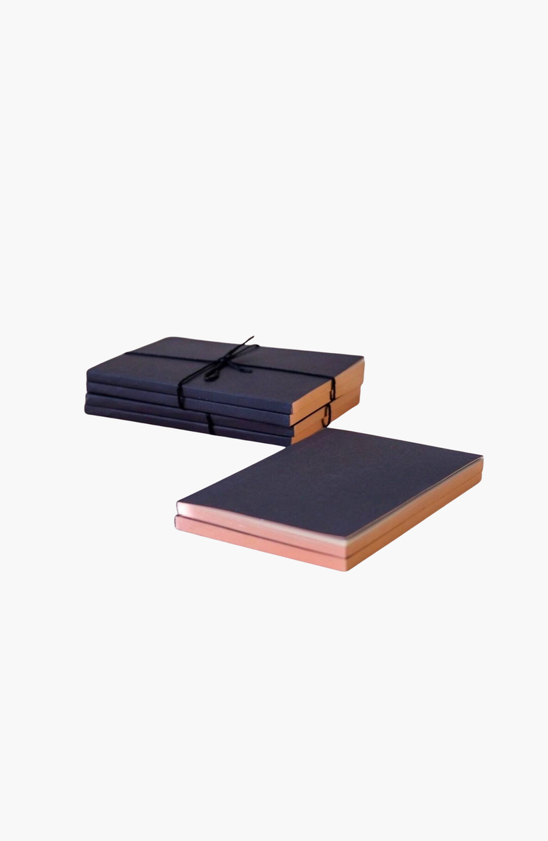 Wms&Co. Little Notebooks with Rose Gold Edging, Alternate, color,