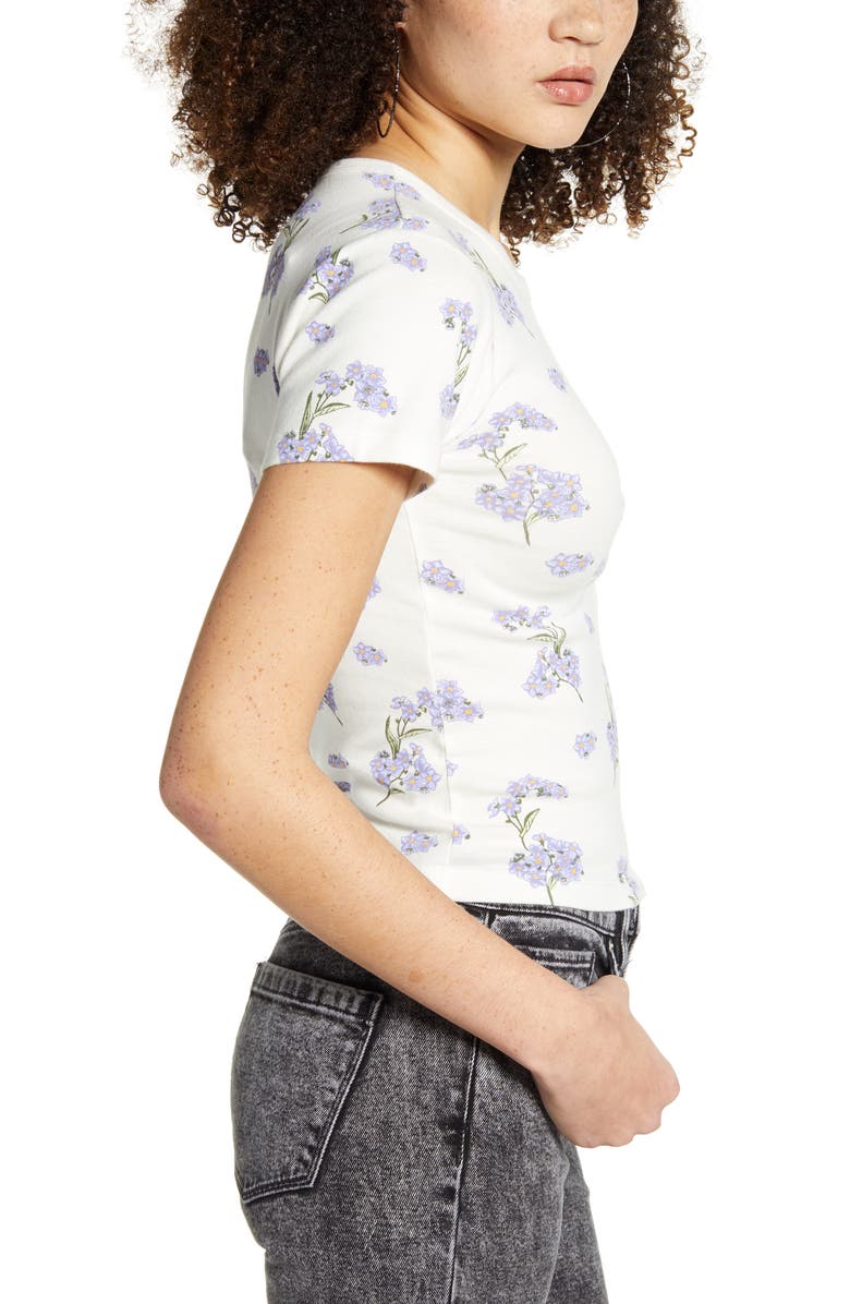 BDG Urban Outfitters Floral Tee, Alternate, color, 