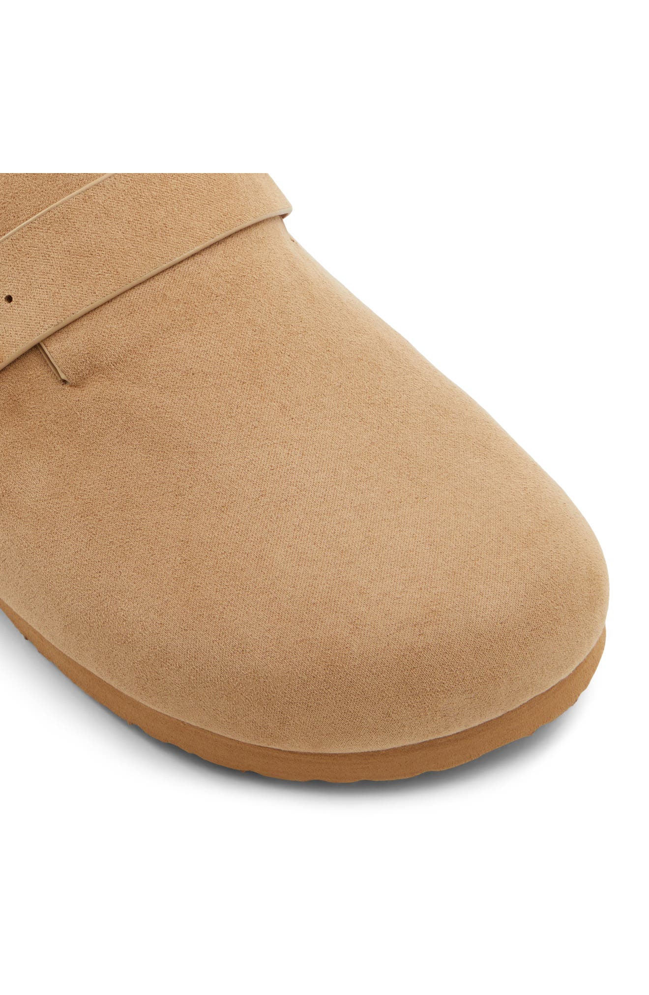 Calli Faux Leather Clog, Alternate, color, MEDIUM BEIGE