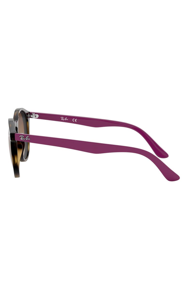 Ray-Ban Junior 44mm Round Sunglasses, Alternate, color,