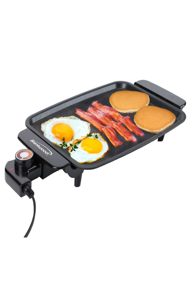 Electric Griddle, Alternate, color, Black