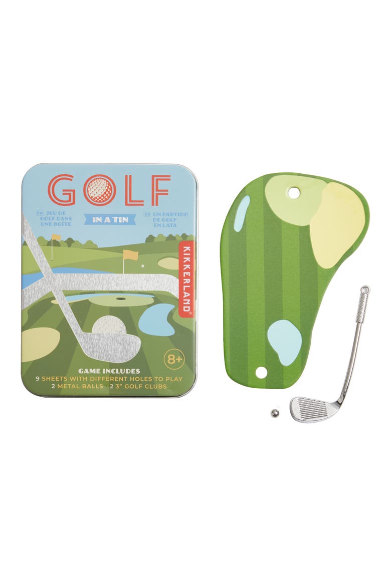 Golf In a Tin, Main, color, GREEN