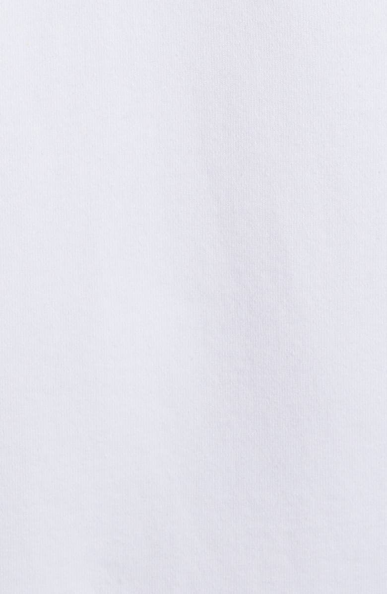 Off-White Floral Arrow Logo Long Sleeve Sweatshirt Dress, Alternate, color, White Multicolor