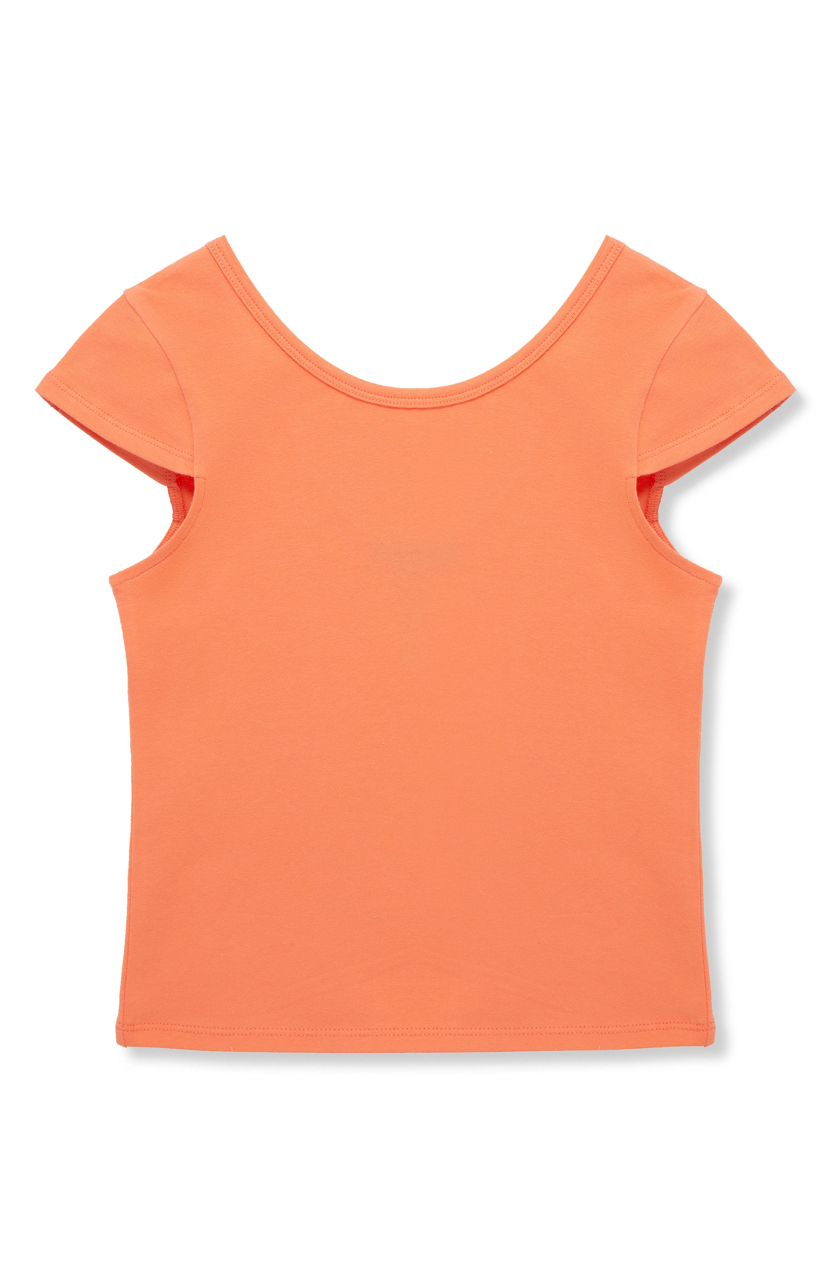 Truce Kids' Cotton Scoop Back Top