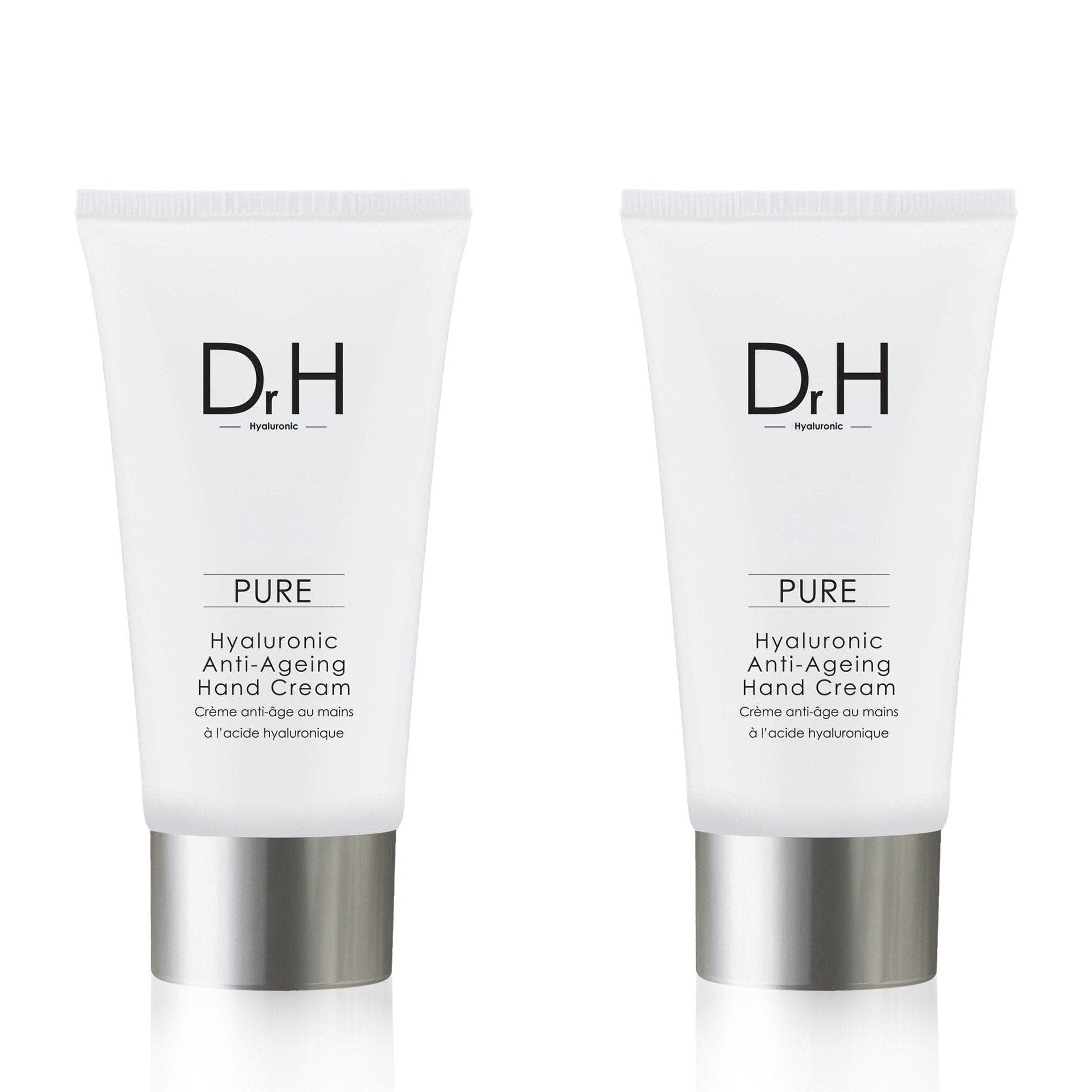 Dr. H Dr H Hyaluronic Acid Hand Cream 50ml X 2 Duo Set In White