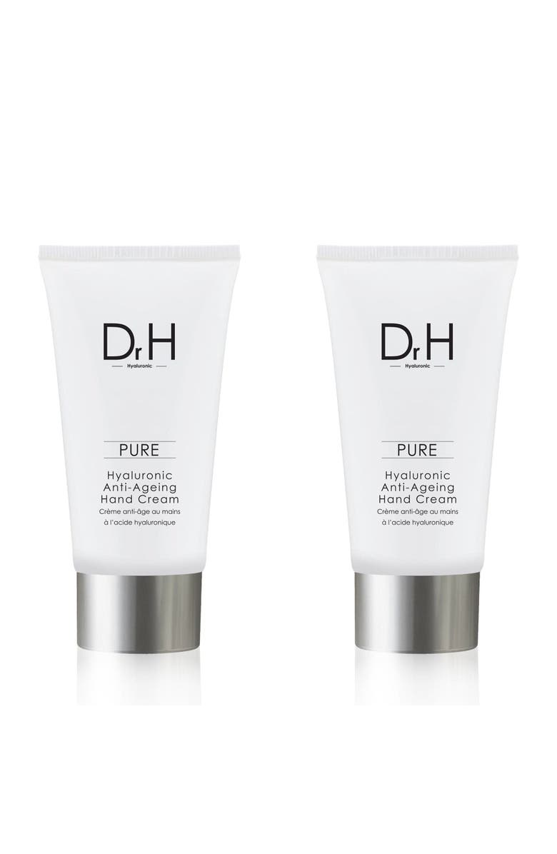 Dr H Hyaluronic Acid Hand Cream 50ml x 2 Duo Set, Main, color, White
