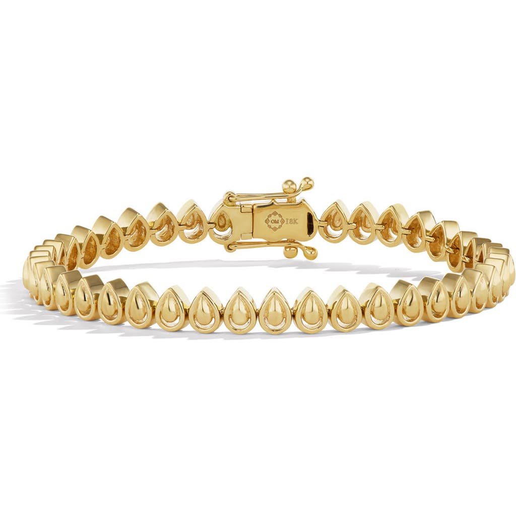 Orly Marcel Mandala Petal Tennis Bracelet in Gold  product
