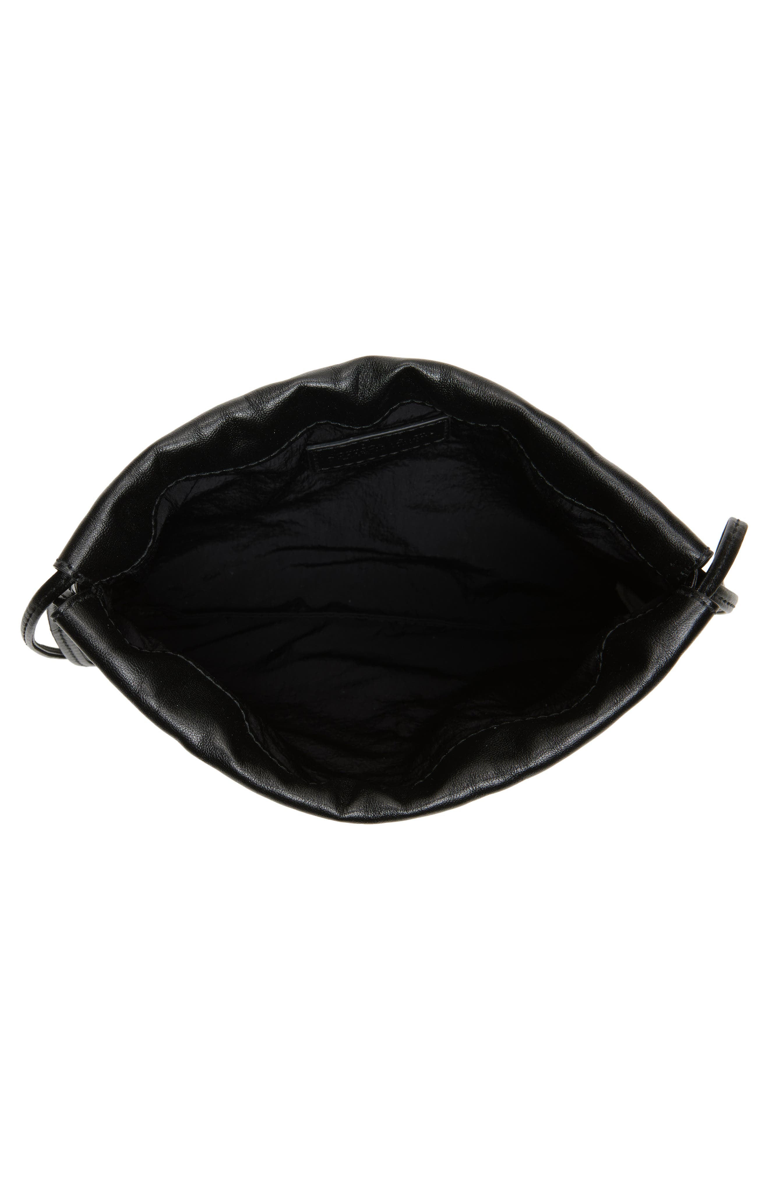 Bottega Veneta Small Dustbag Intrecciato Leather Shoulder Bag, Alternate, color, 8425 Black-Gold