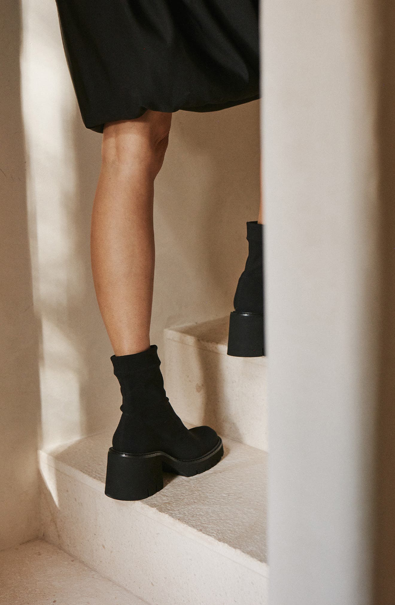 Pedro Garcia Zilia Platform Bootie, Alternate, color, Black