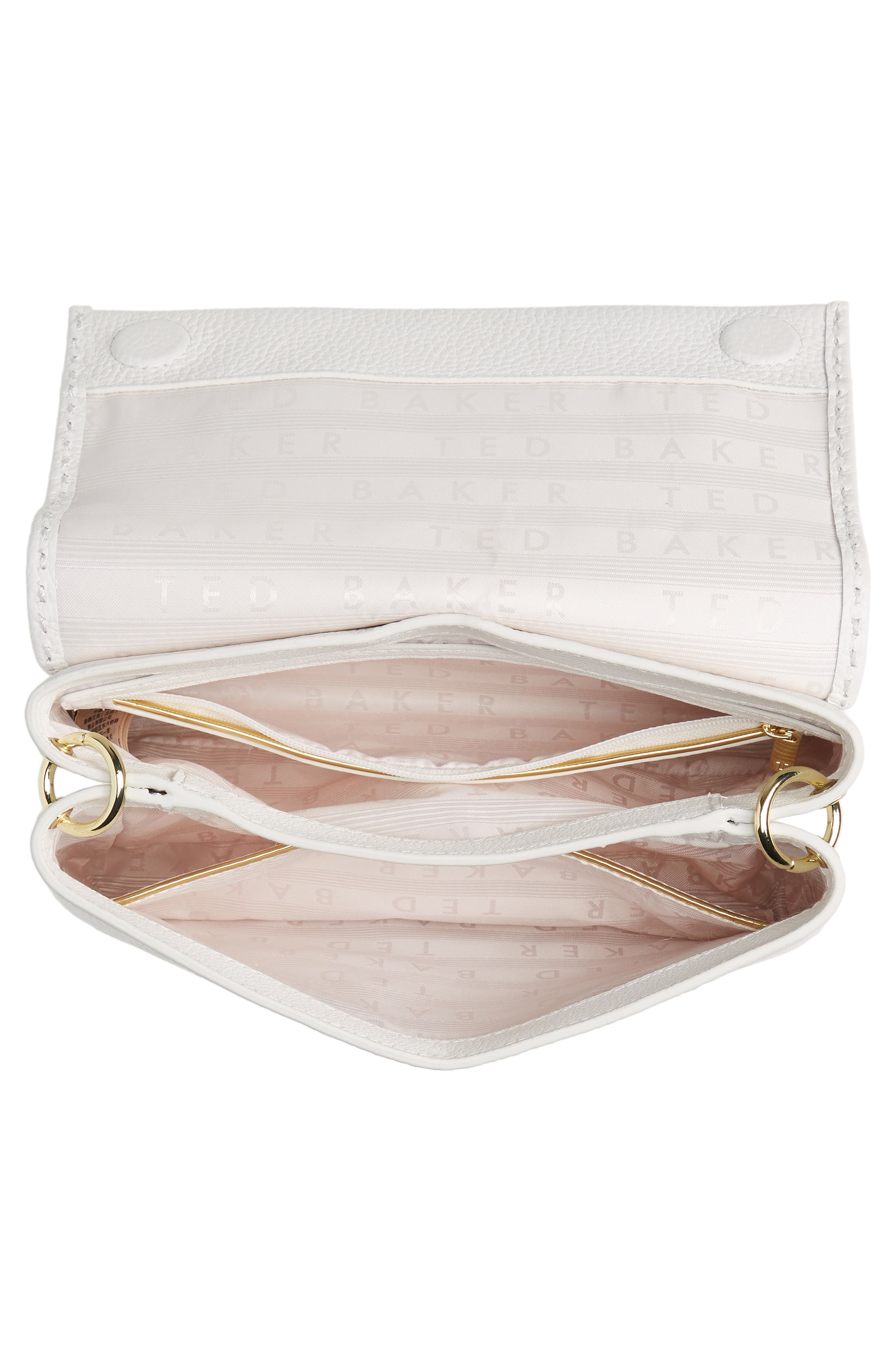 Arealia Leather Crossbody Bag, Alternate, color, IVORY