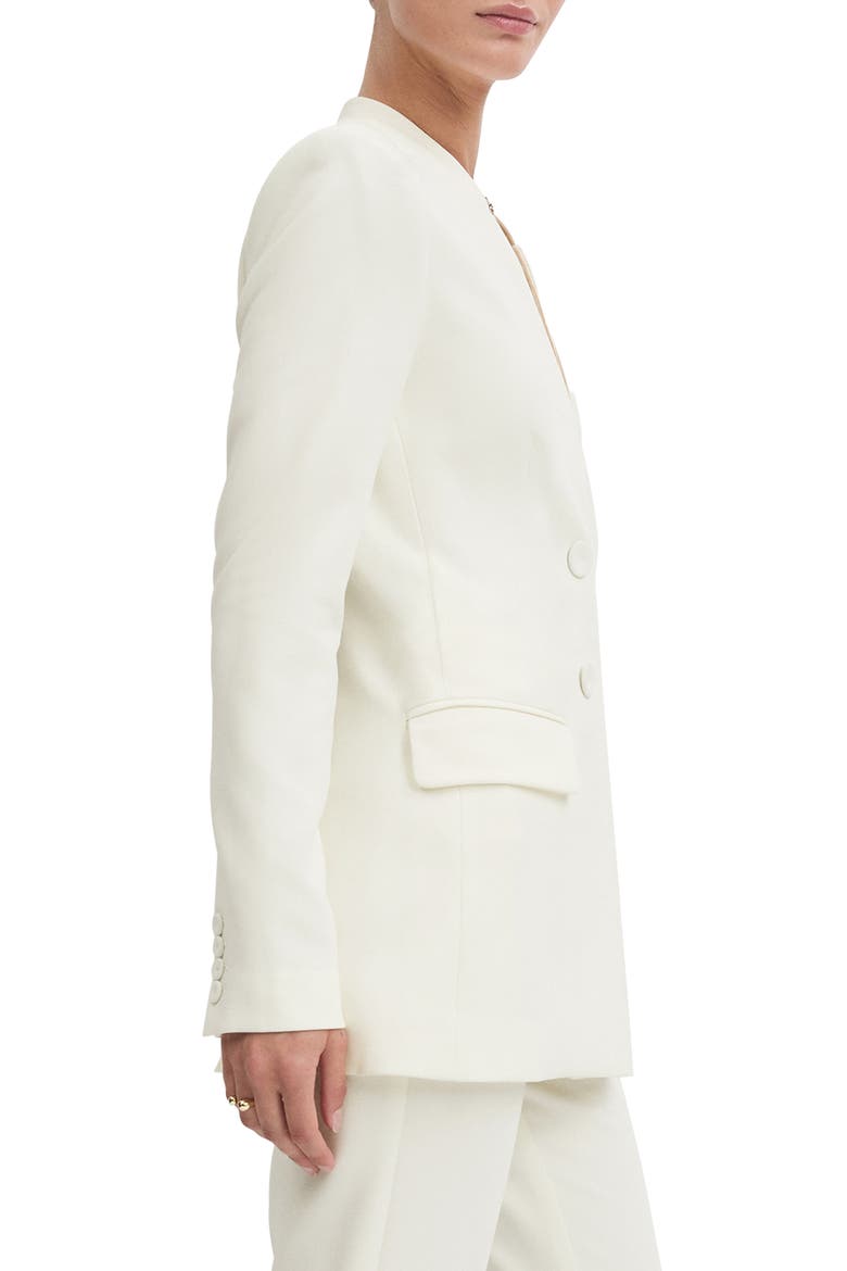 The Celeste Double Breasted Blazer, Alternate, color, IVORY