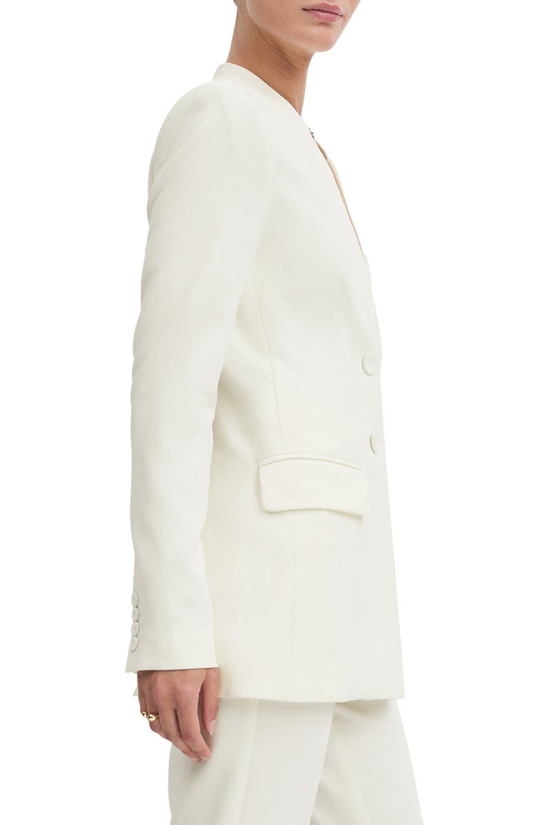 Favorite Daughter The Celeste Double Breasted Blazer, Alternate, color, Ivory