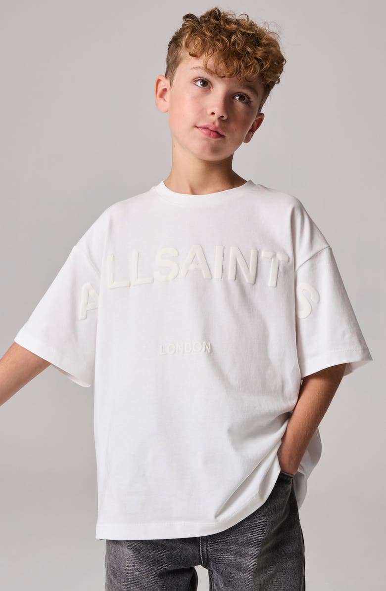 smALLSAINTS by ALLSAINTS Kids' Oversize Logo Graphic T-Shirt, Alternate, color, 