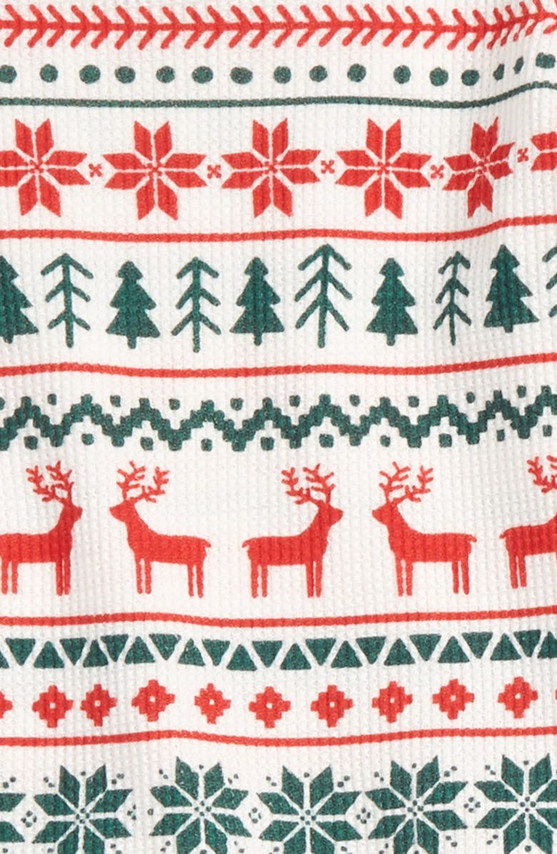 Nordstrom Thermal Fitted Two-Piece Pajamas, Alternate, color, 