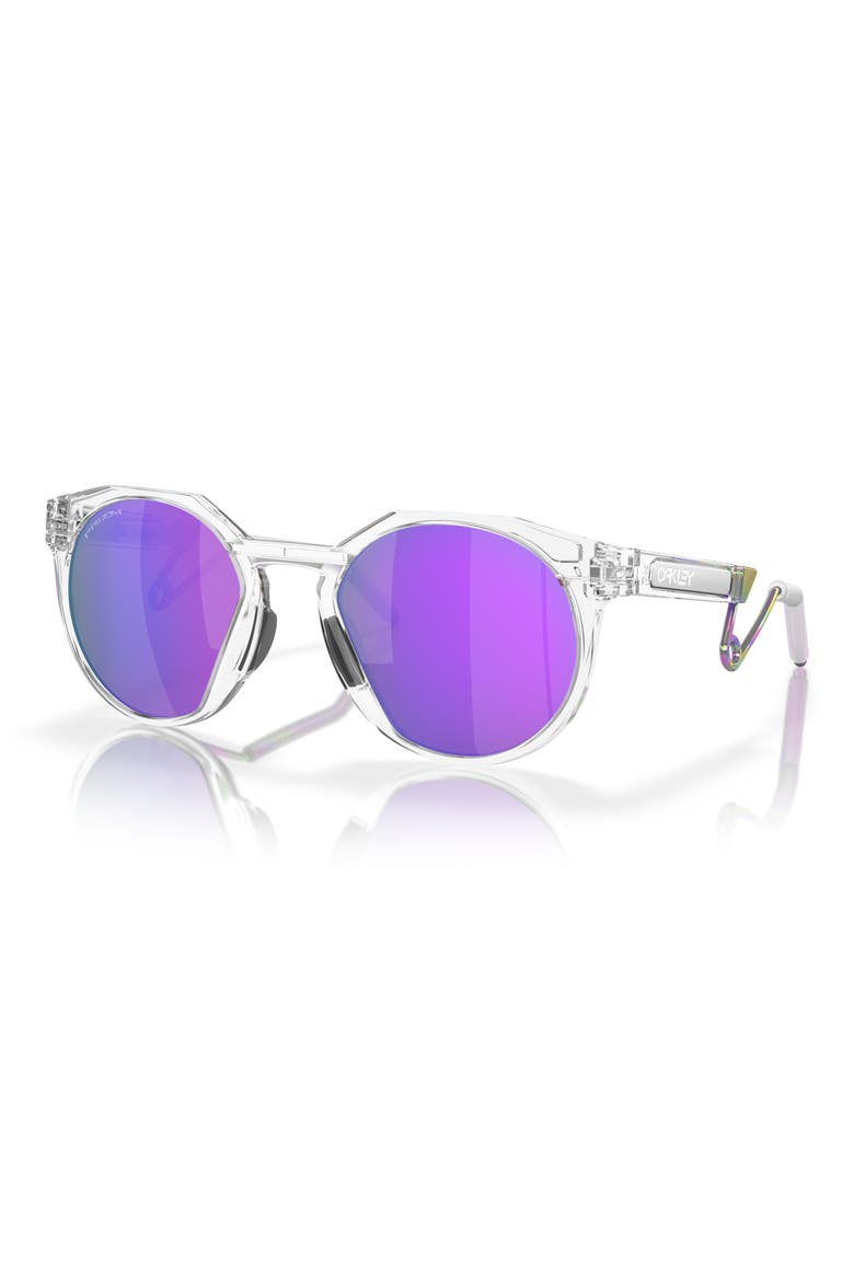 HSTN 52mm Irregular Sunglasses, Alternate, color, VIOLET