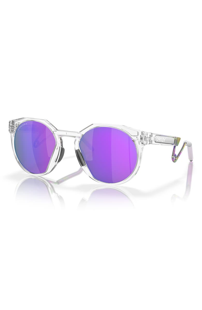 Oakley HSTN Metal 52mm Prizm<sup>™</sup> Round Sunglasses, Alternate, color,