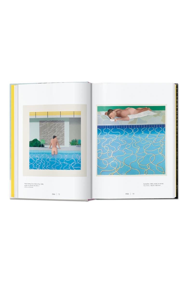 David Hockney A Chronology 45th ed Book, Alternate, color, WHITE