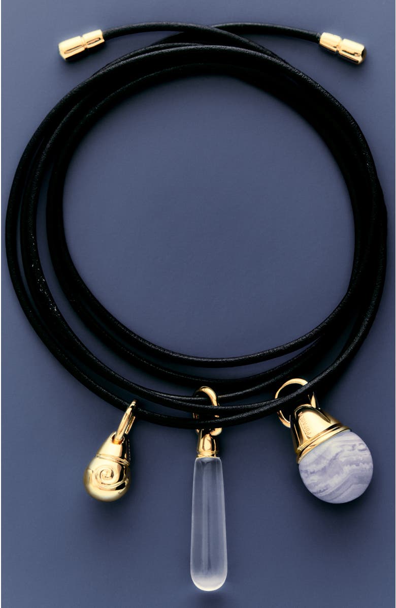 PDPAOLA Rock Crystal Large Drop Pendant, Alternate, color, Clear Quartz