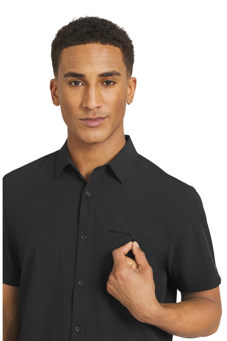 Lenox Tech Shirt, Alternate, color, BLACK