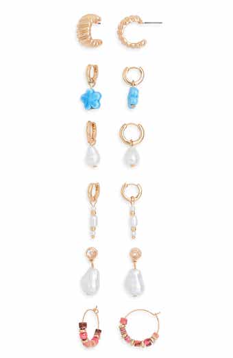 Set of 6 Assorted Earrings