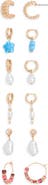 BP. Set of 6 Assorted Earrings