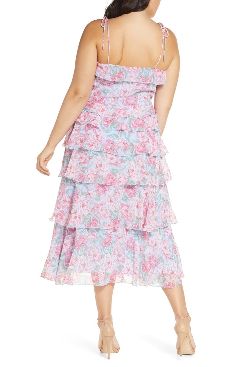 WAYF Essie Tiered Dress, Alternate, color, 