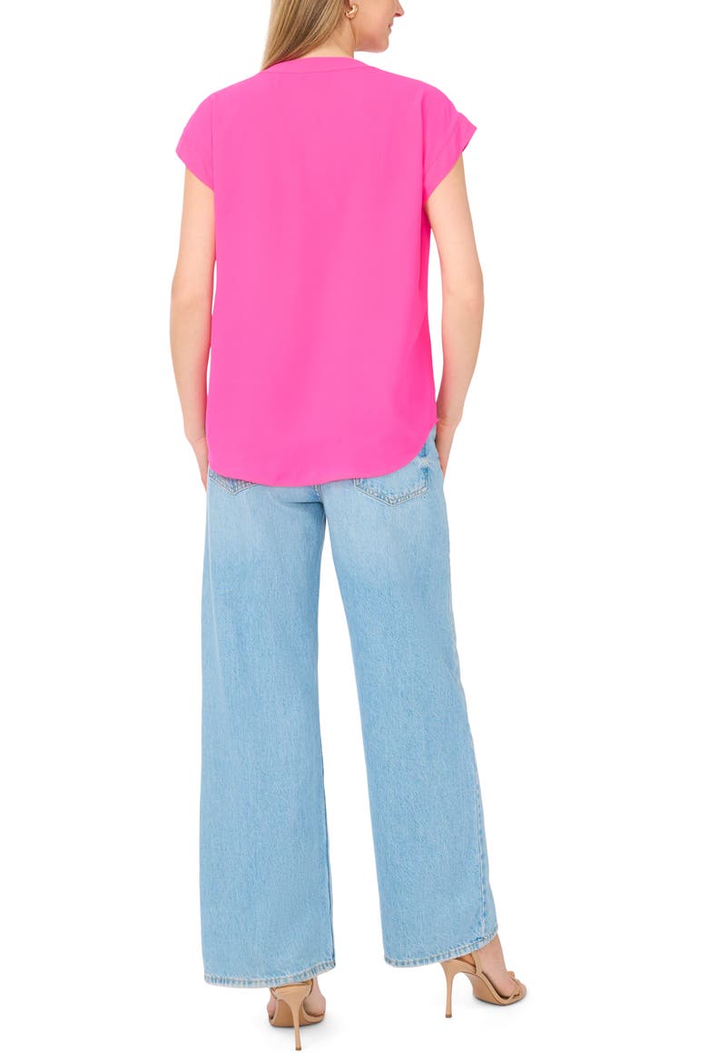 Dolman Sleeve Top, Alternate, color, HOT PINK