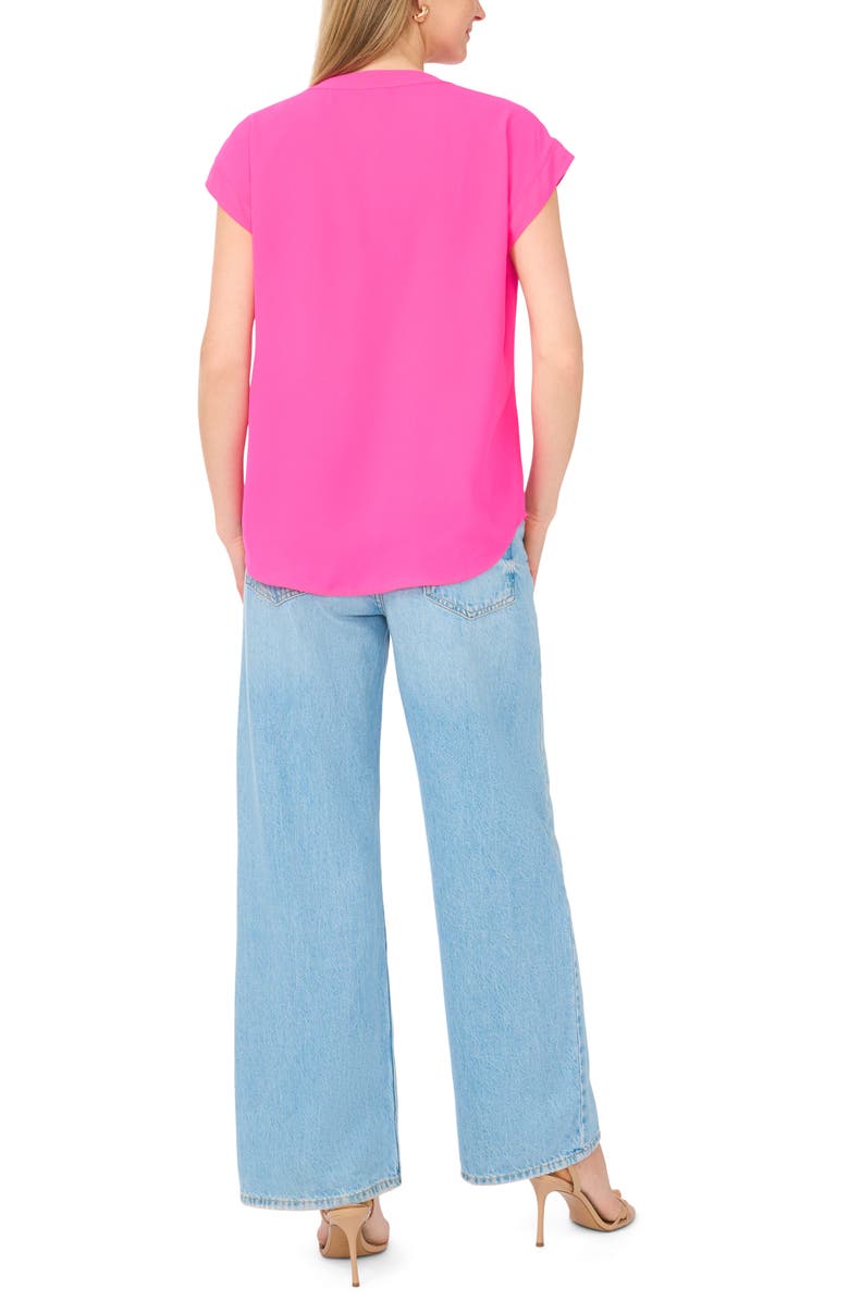 Vince Camuto Dolman Sleeve Top, Alternate, color, Hot Pink