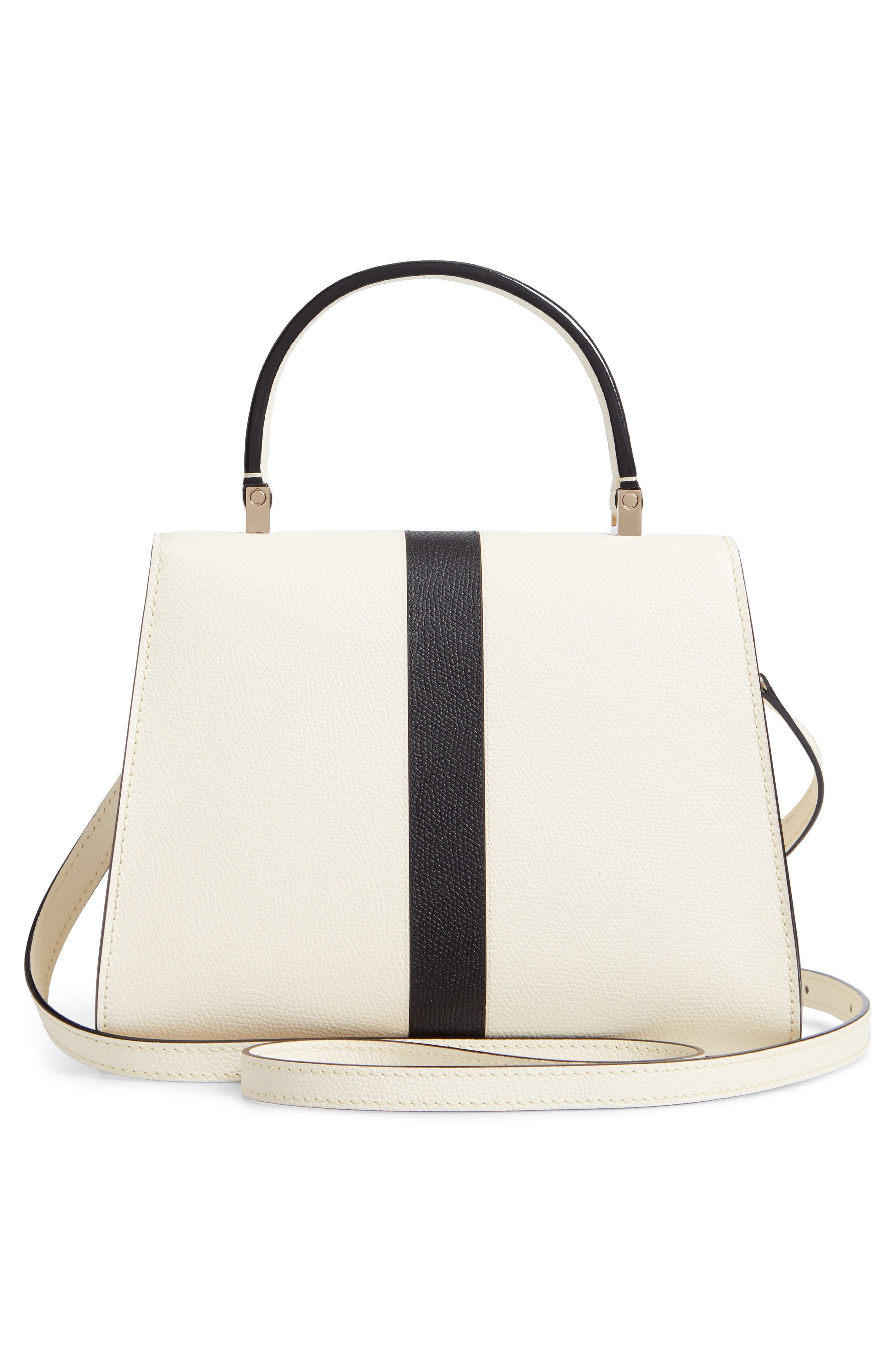 Valextra Mini Iside Top Handle Bag, Alternate, color, 