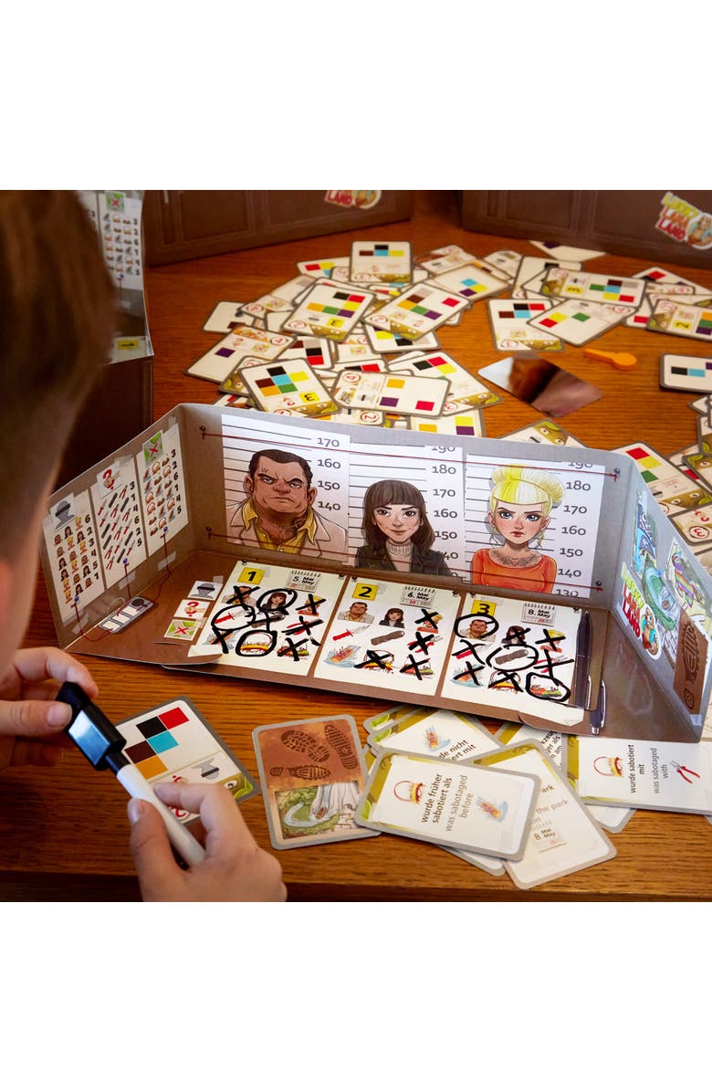 HABA The Key Sabotage at Lucky Llama Land - Mystery Game for Kids Ages 8+, Detective Case Files Activity with Simultaneous Deduction, Alternate, color, Multi