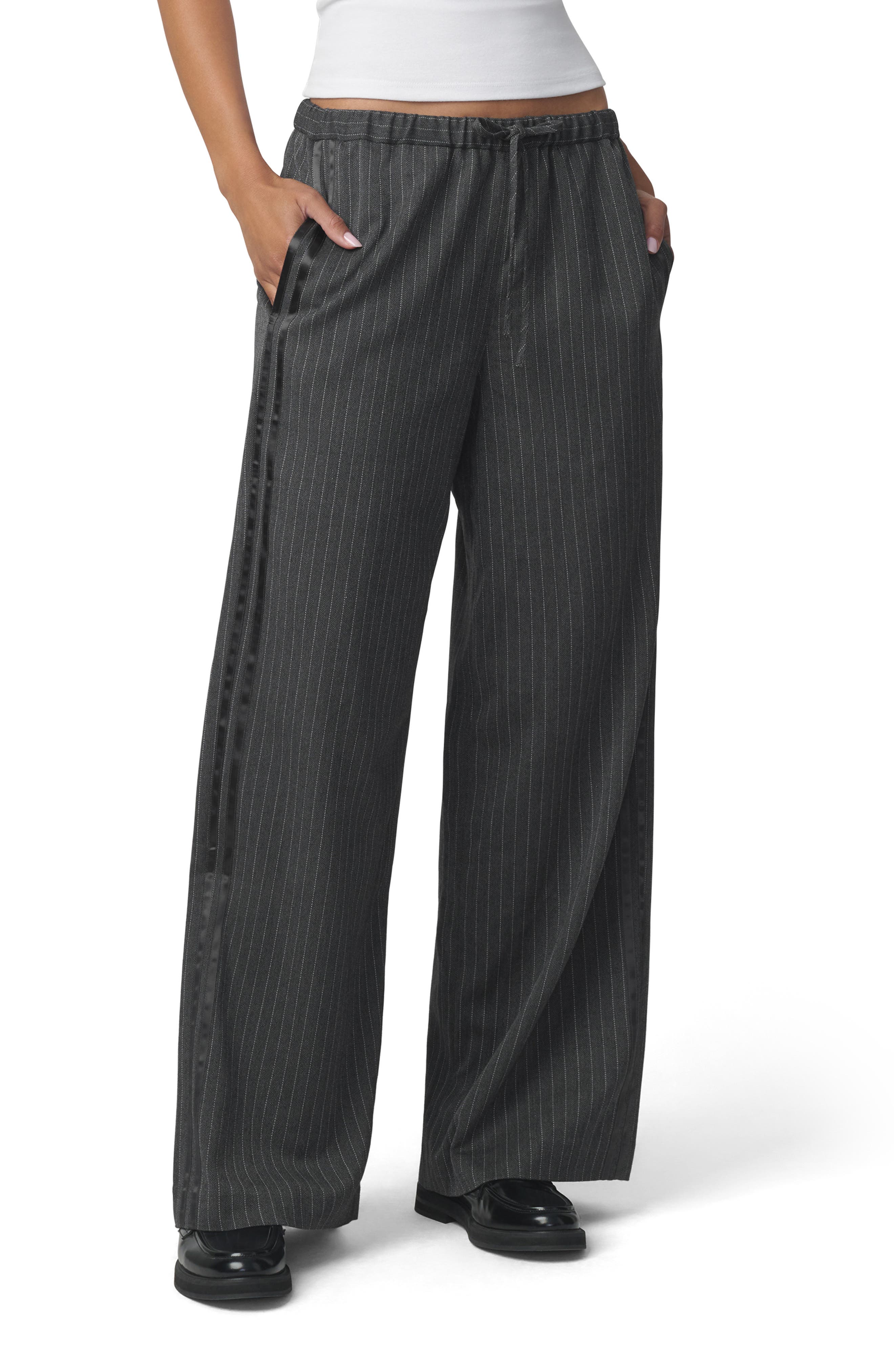selected CHARCOAL PINSTRIPE