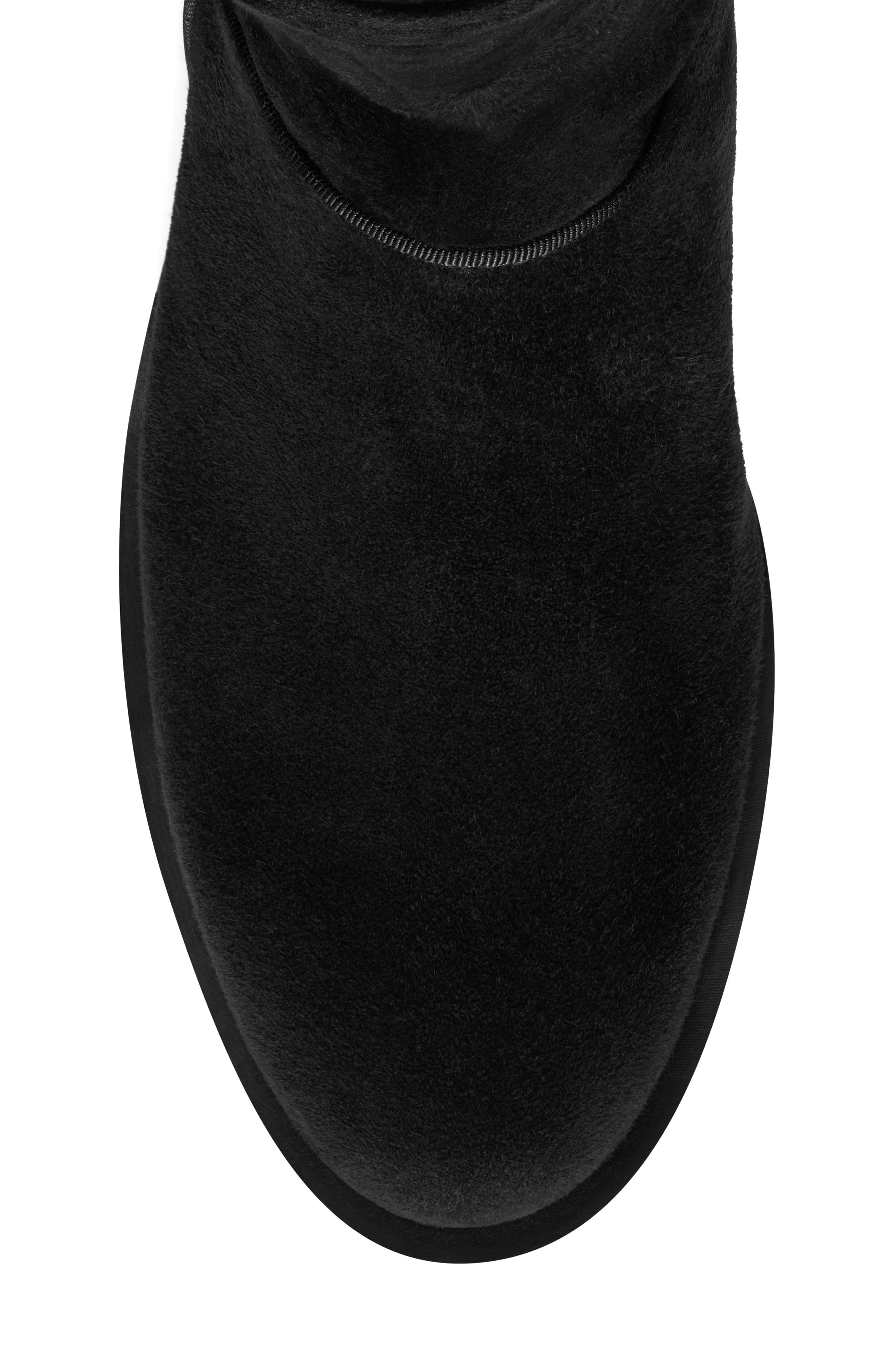 The Starling Loafer Tall Boot Suede, Alternate, color, BLACK SUEDE